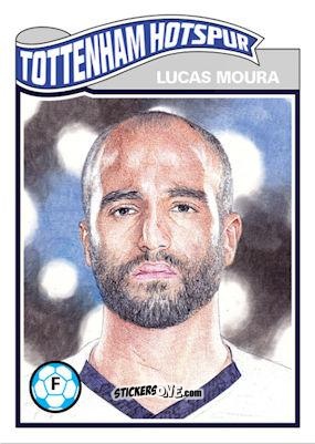 Cromo Lucas Moura - Living Set Soccer 2019 n. 78 - Topps
