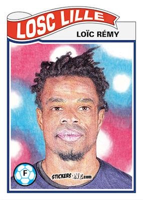 Cromo Loic Remy - Living Set Soccer 2019 n. 79 - Topps