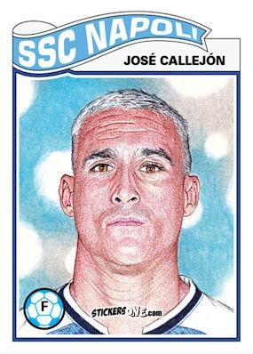 Figurina Jose Callejon - Living Set Soccer 2019 n. 81 - Topps