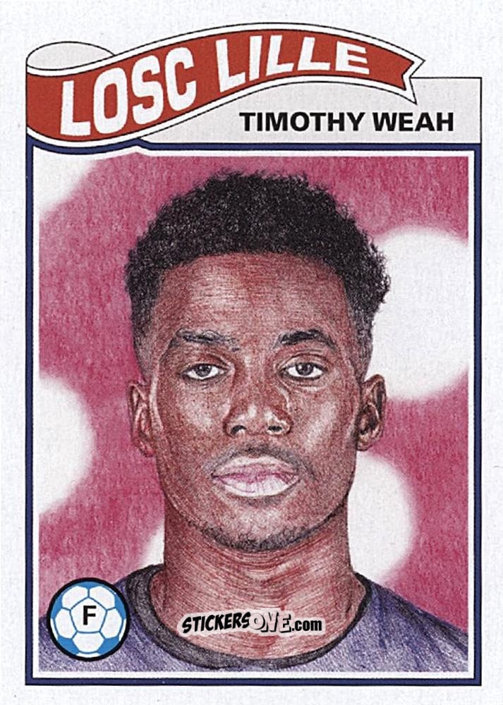 Cromo Timothy Weah - Living Set Soccer 2019 n. 98 - Topps