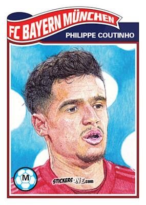 Figurina Philippe Coutinho - Living Set Soccer 2020 n. 109 - Topps