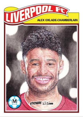 Sticker Alex Oxlade-Chamberlain - Living Set Soccer 2020 n. 113 - Topps