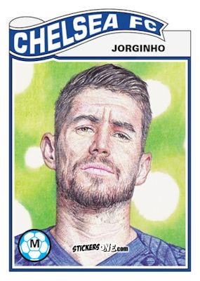 Figurina Jorginho - Living Set Soccer 2020 n. 119 - Topps