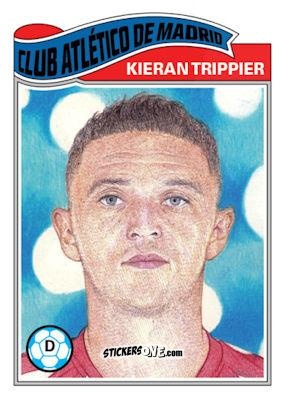 Figurina Kieran Trippier - Living Set Soccer 2020 n. 123 - Topps