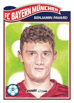 Sticker Benjamin Pavard - Living Set Soccer 2020 n. 127 - Topps