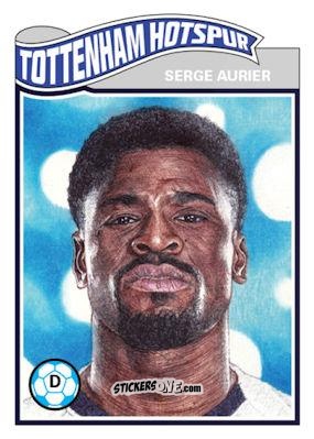 Sticker Serge Aurier - Living Set Soccer 2020 n. 129 - Topps