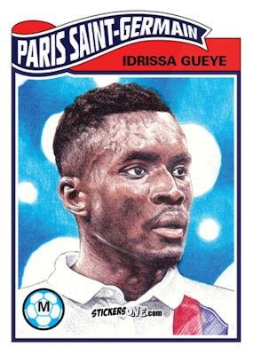 Cromo Idrissa Gueye - Living Set Soccer 2020 n. 130 - Topps