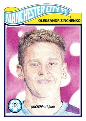 Figurina Oleksandr Zinchenko - Living Set Soccer 2020 n. 134 - Topps