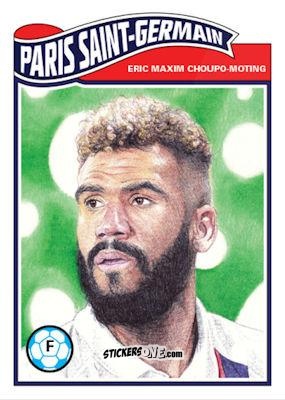 Cromo Eric Maxim Choupo-Moting - Living Set Soccer 2020 n. 153 - Topps
