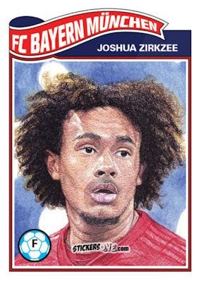 Cromo Joshua Zirkzee - Living Set Soccer 2020 n. 164 - Topps