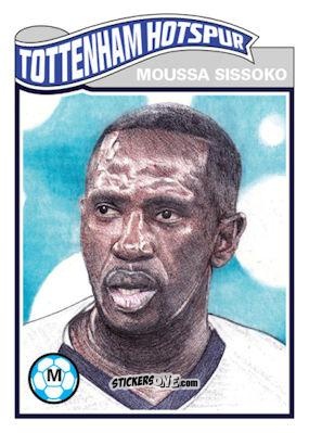 Sticker Moussa Sissoko - Living Set Soccer 2020 n. 166 - Topps