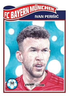 Figurina Ivan Perisic - Living Set Soccer 2020 n. 177 - Topps