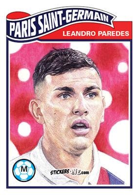 Cromo Leandro Paredes - Living Set Soccer 2020 n. 179 - Topps