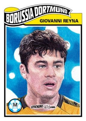 Cromo Giovanni Reyna - Living Set Soccer 2020 n. 180 - Topps