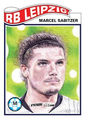 Sticker Marcel Sabitzer - Living Set Soccer 2020 n. 182 - Topps