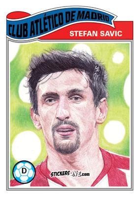 Cromo Stefan Savic - Living Set Soccer 2020 n. 185 - Topps