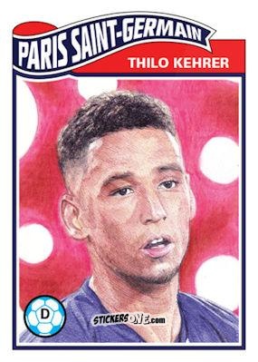 Sticker Thilo Kehrer - Living Set Soccer 2020 n. 187 - Topps