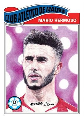 Sticker Mario Hermoso - Living Set Soccer 2020 n. 194 - Topps