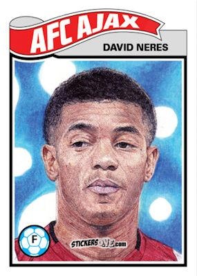 Figurina David Neres - Living Set Soccer 2020 n. 202 - Topps