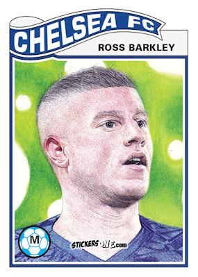 Sticker Ross Barkley - Living Set Soccer 2020 n. 206 - Topps