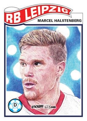 Sticker Marcel Halstenberg - Living Set Soccer 2020 n. 209 - Topps