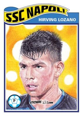 Cromo Hirving Lozano - Living Set Soccer 2020 n. 210 - Topps