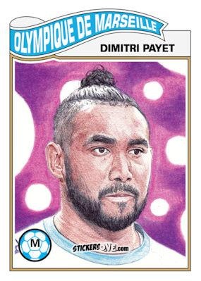 Sticker Dimitri Payet - Living Set Soccer 2020 n. 214 - Topps