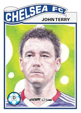 Figurina John Terry - Living Set Soccer 2020 n. 220 - Topps