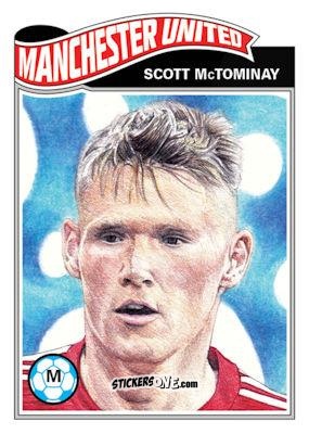 Figurina Scott McTominay - Living Set Soccer 2020 n. 223 - Topps