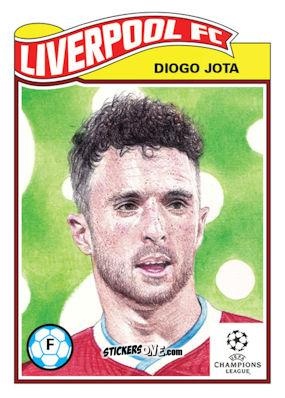 Cromo Diogo Jota - Living Set Soccer 2020 n. 236 - Topps