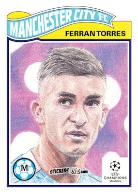 Cromo Ferran Torres - Living Set Soccer 2020 n. 245 - Topps