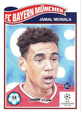 Cromo Jamal Musiala - Living Set Soccer 2020 n. 248 - Topps