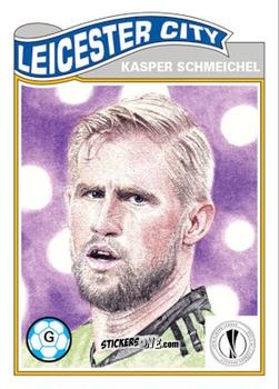 Sticker Kasper Schmeichel - Living Set Soccer 2020 n. 249 - Topps