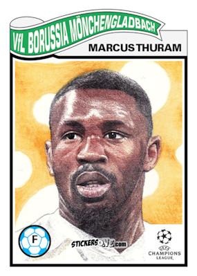 Figurina Marcus Thuram - Living Set Soccer 2020 n. 252 - Topps