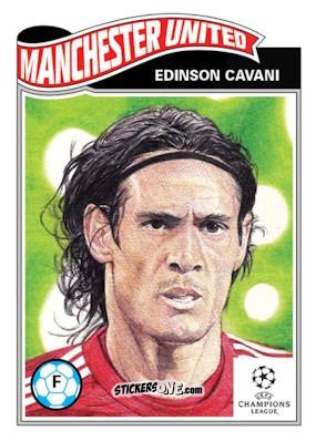 Cromo Edinson Cavani - Living Set Soccer 2020 n. 254 - Topps