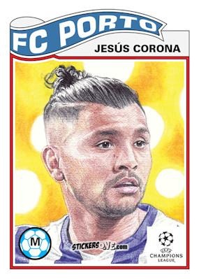 Sticker Jesus Corona - Living Set Soccer 2020 n. 255 - Topps