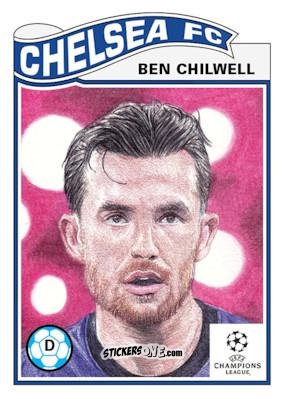 Sticker Ben Chilwell - Living Set Soccer 2020 n. 257 - Topps
