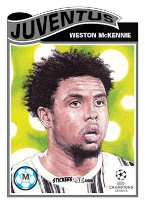 Cromo Weston McKennie - Living Set Soccer 2020 n. 258 - Topps