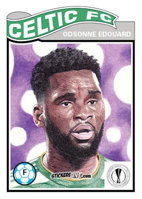 Cromo Odsonne Edouard - Living Set Soccer 2020 n. 261 - Topps