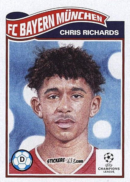 Sticker Chris Richards - Living Set Soccer 2021 n. 276 - Topps