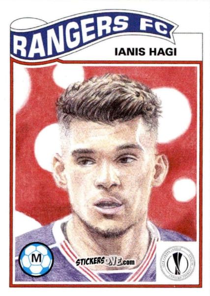 Cromo Ianis Hagi - Living Set Soccer 2021 n. 277 - Topps
