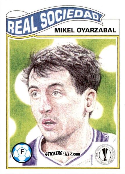Figurina Mikel Oyarzabal - Living Set Soccer 2021 n. 293 - Topps