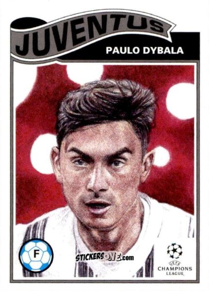 Cromo Paulo Dybala - Living Set Soccer 2021 n. 326 - Topps