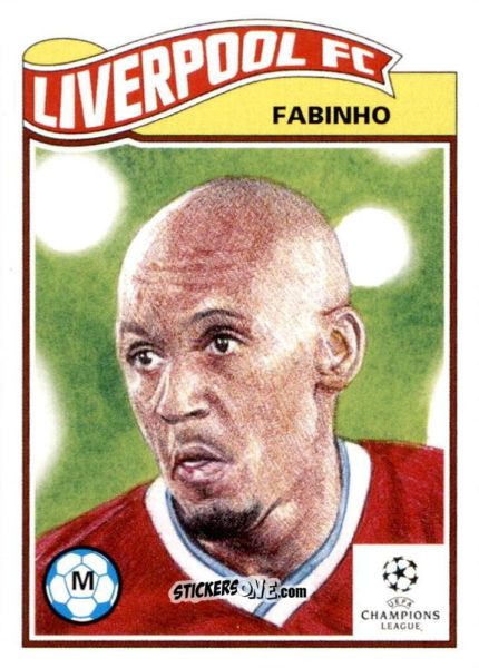 Cromo Fabinho - Living Set Soccer 2021 n. 341 - Topps