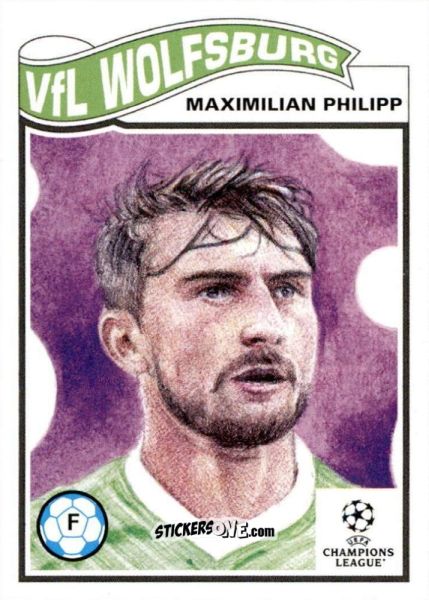 Figurina Maximilian Philipp - Living Set Soccer 2021 n. 354 - Topps