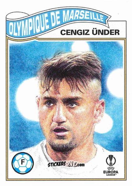 Figurina Cengiz Ünder - Living Set Soccer 2021 n. 382 - Topps