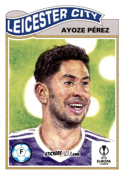Cromo Ayoze Perez - Living Set Soccer 2021 n. 387 - Topps
