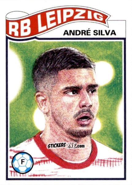 Figurina Andre Silva - Living Set Soccer 2022 n. 428 - Topps