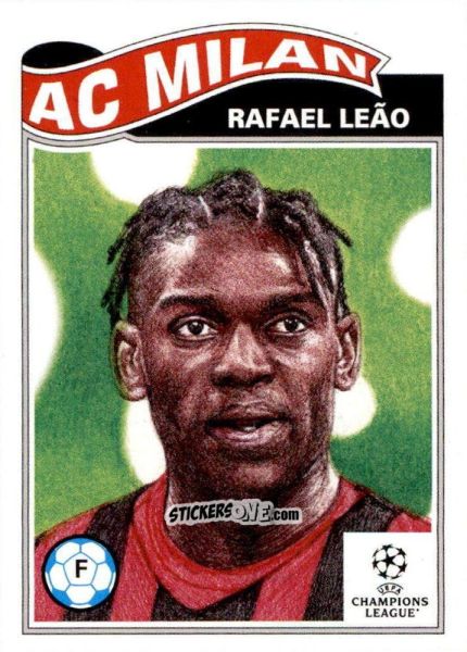 Cromo Rafael Leão - Living Set Soccer 2022 n. 433 - Topps