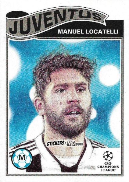 Cromo Manuel Locatelli - Living Set Soccer 2022 n. 436 - Topps